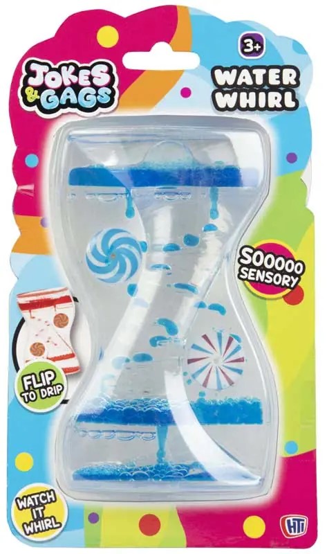 Waterwhirl - Red or Blue Warped Hourglass Waterwhirl