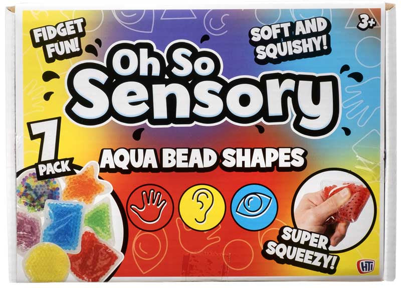 Oh So Sensory Aqua Bead Fidget Shapes