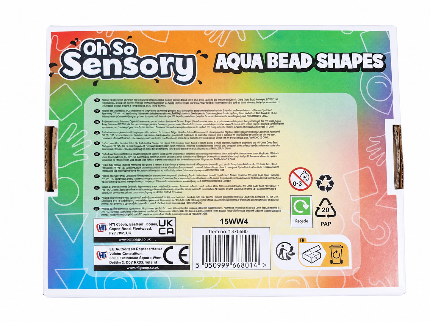 Oh So Sensory Aqua Bead Fidget Shapes