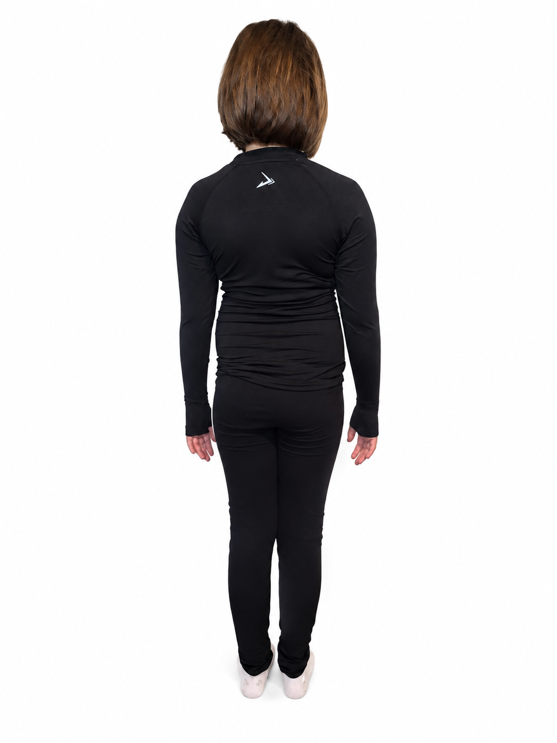 Precision Compression Baselayer Top - Large Junior Black