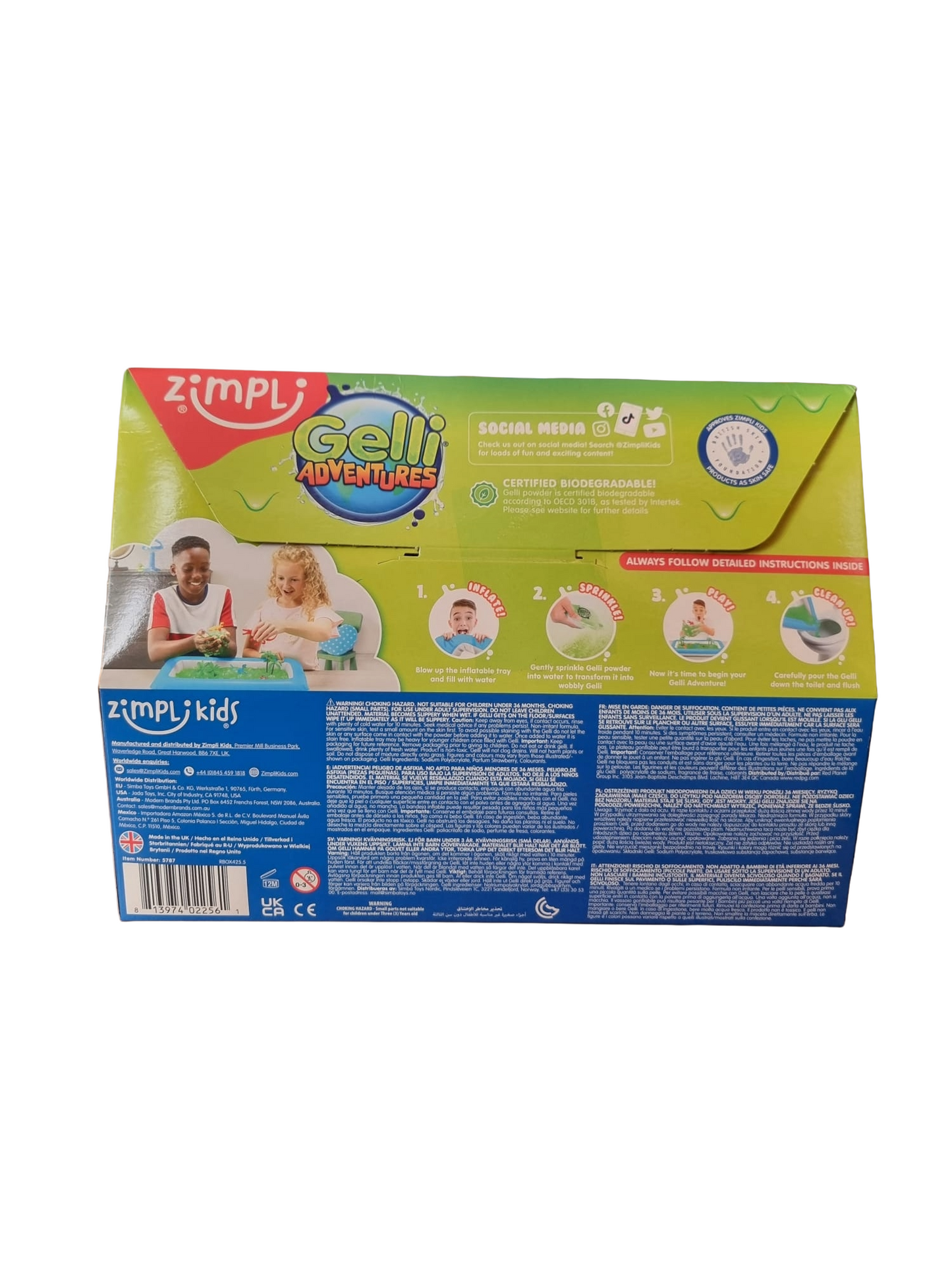 Zimpli Gelli Adventures - Dino Pack