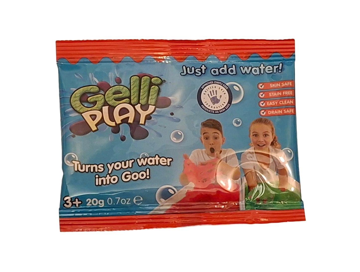 Zimpli Gelli Play - Red / Green Single Foil Bag 20g