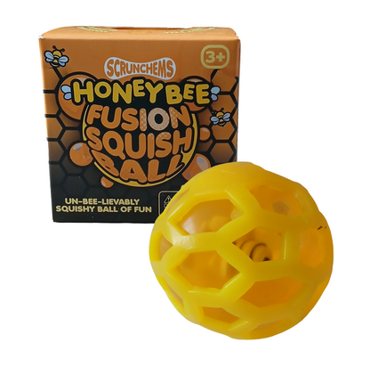 Scrunchems Honeybee Fusion Squish Ball