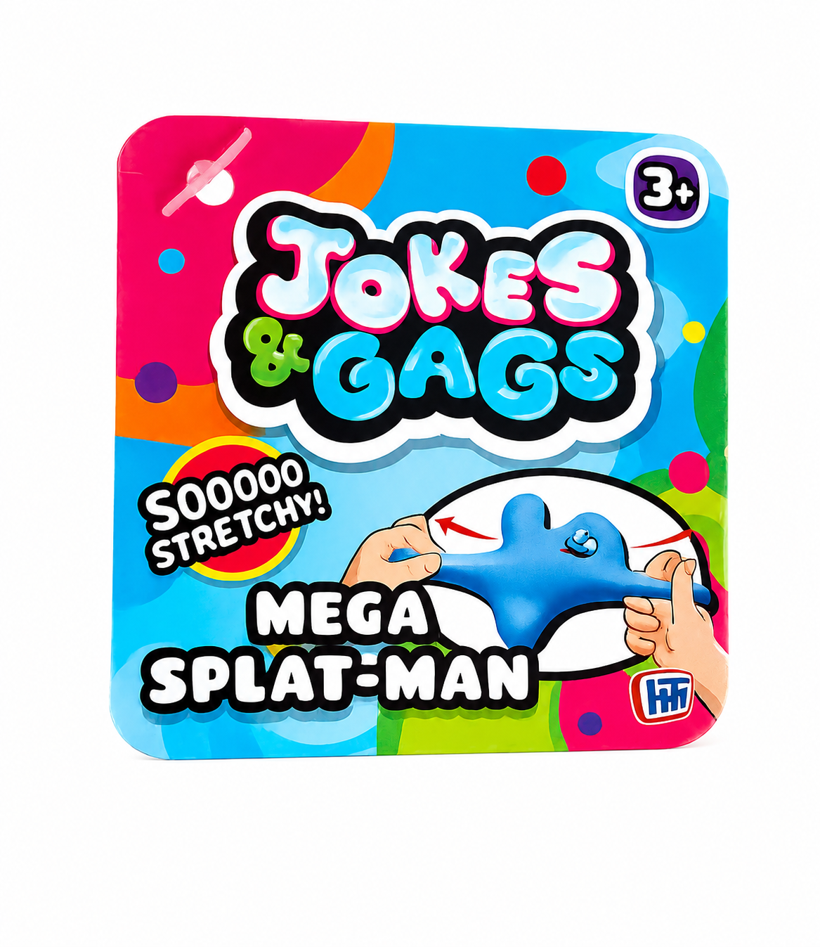 Mega Splat Man Squishy Toy - Assorted Colours