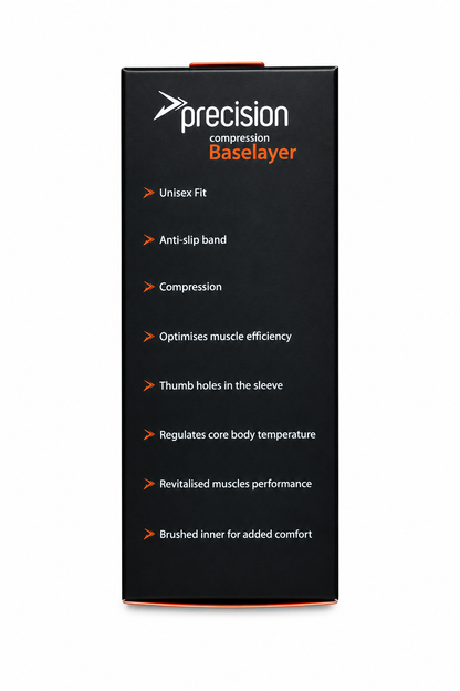 Precision Compression Baselayer Top - Large Junior Black
