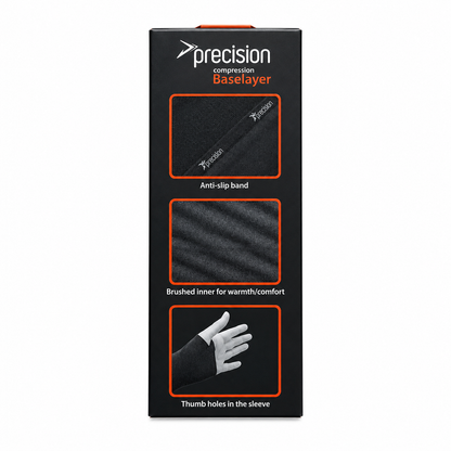 Precision Compression Baselayer Top - Large Junior Black