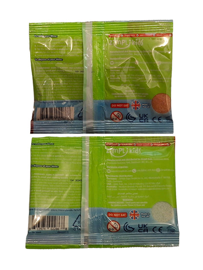 Zimpli Slime Play - Red / Green Single Foil Bag 20g