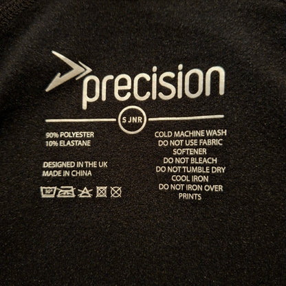 Precision Compression Baselayer Top - Small Junior Black