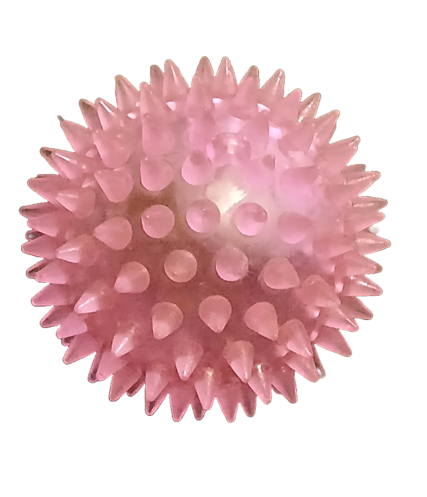 Neon Flashing Spikey Bouncy Ball