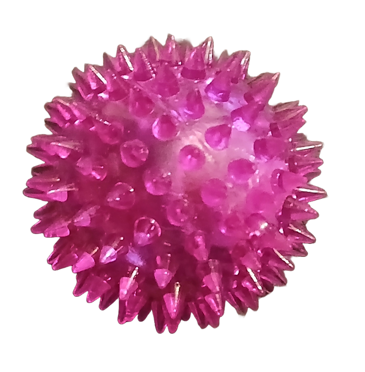 Neon Flashing Spikey Bouncy Ball