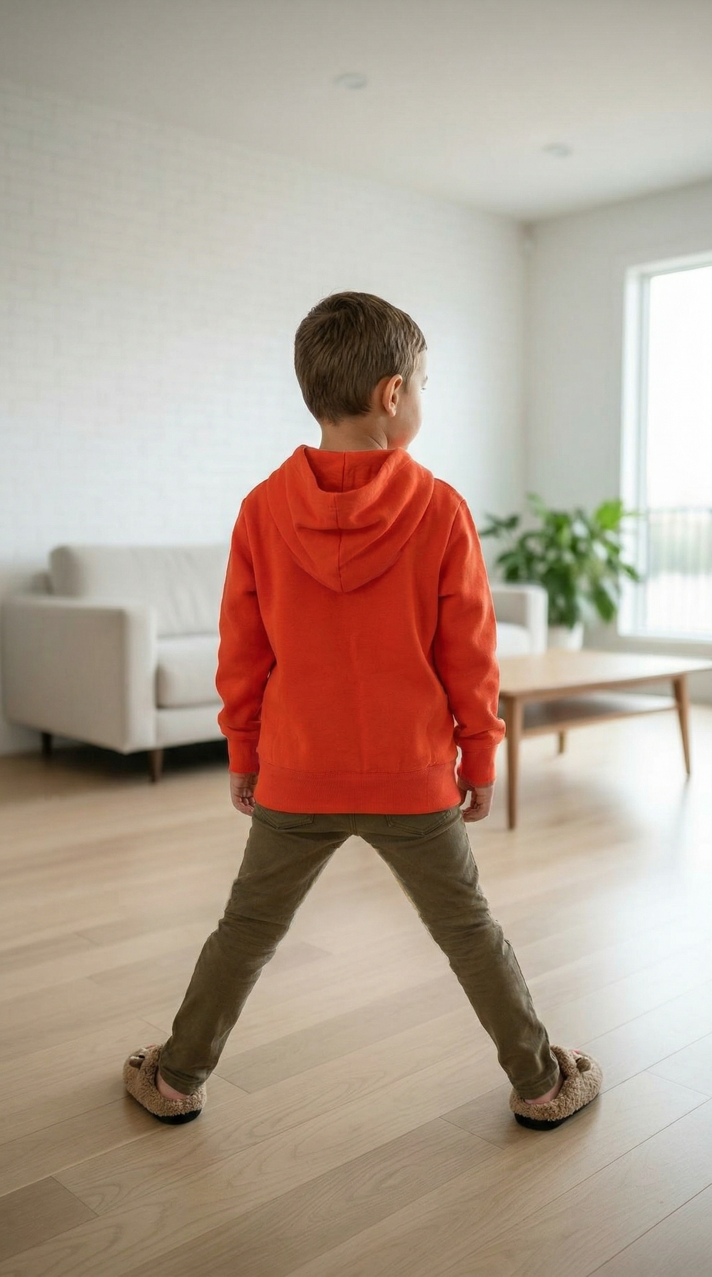 BEE ME Weighted Hoodie and Detachable Fidget -Soft Red with Black Bee - Sensory Hoodie